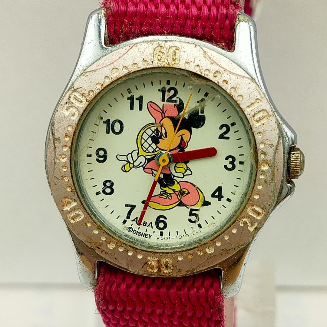 ALBA Alba Disney Minnie Mouse V501-0420 Character Quartz Watch