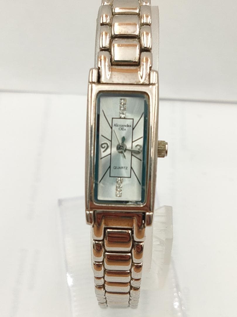 ALESSANdRA OLLA Alessandra Olla Firenze Ladies Quartz Tank Watch –  Battery Dead