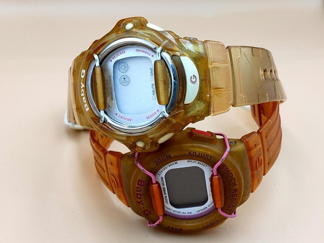 Baby-G Casio Baby-G BG-169WH & BG-210 Ladies Digital Watch Set of 2 | Japan