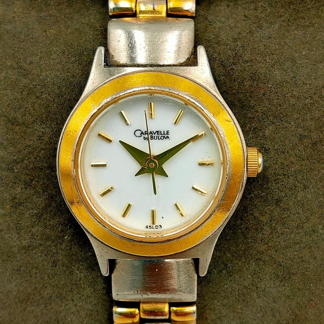 Caravelle by Bulova A1 45L03 Ladies Quartz Watch | Japan - Bulova