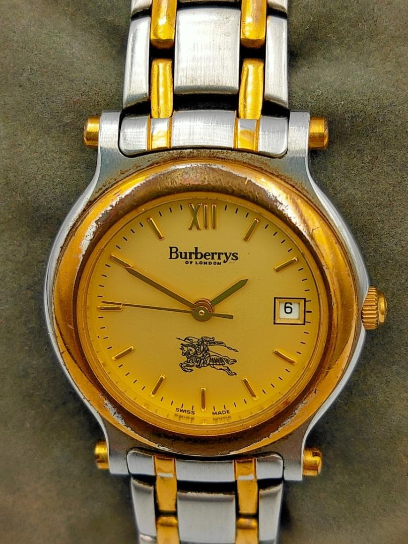BURBERRY Burberry 8940 Two-Tone Swiss Quartz Date Watch | Japan