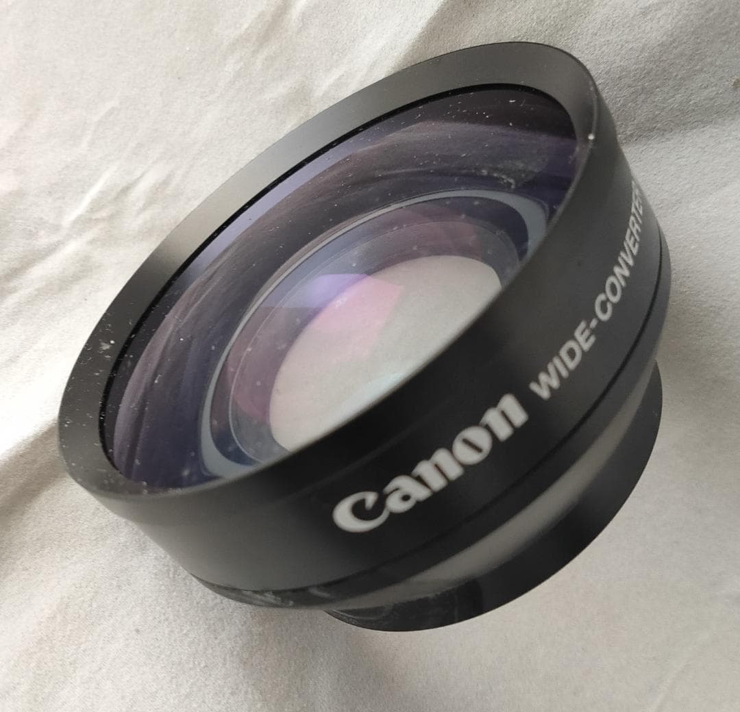 Canon Canon Wide-Converter WD-58 0.7x 58mm Wide Angle Adapter – Canon Camcorder Lens