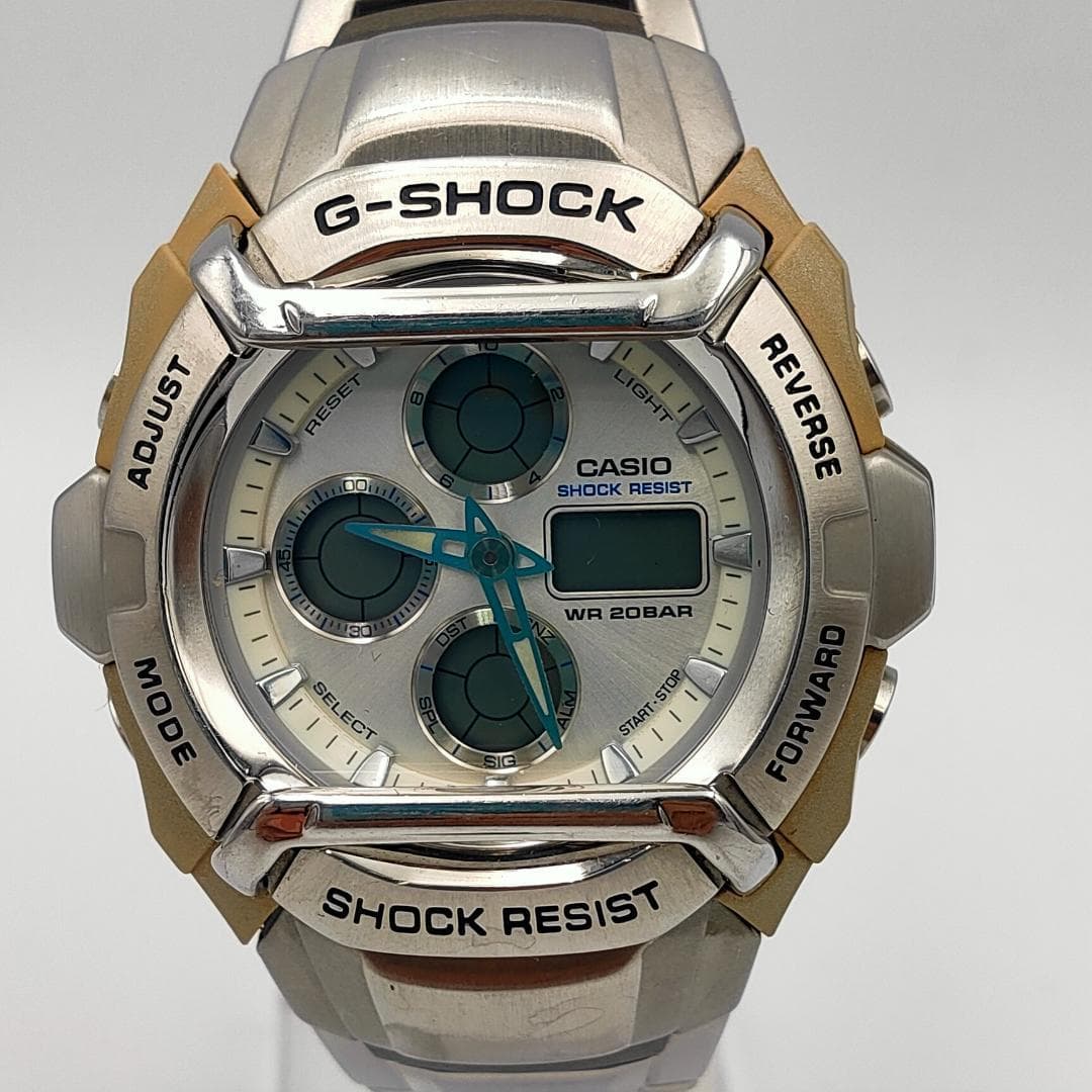Casio G-Shock G-501D Module 2738 Ana-Digi Stainless Steel Watch | Japan - CASIO