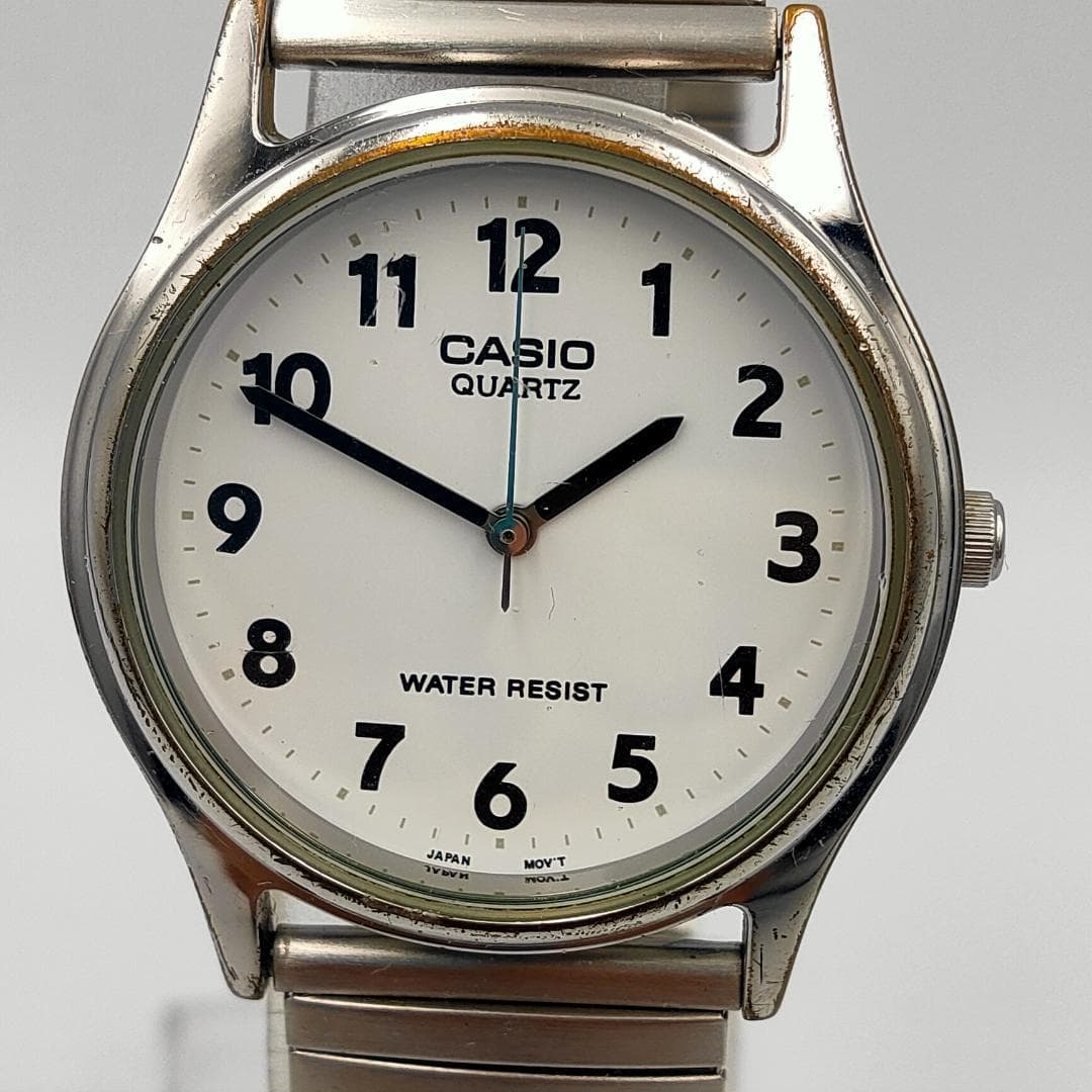 CASIO Casio MQ-410 Stainless Steel Quartz Analog Watch