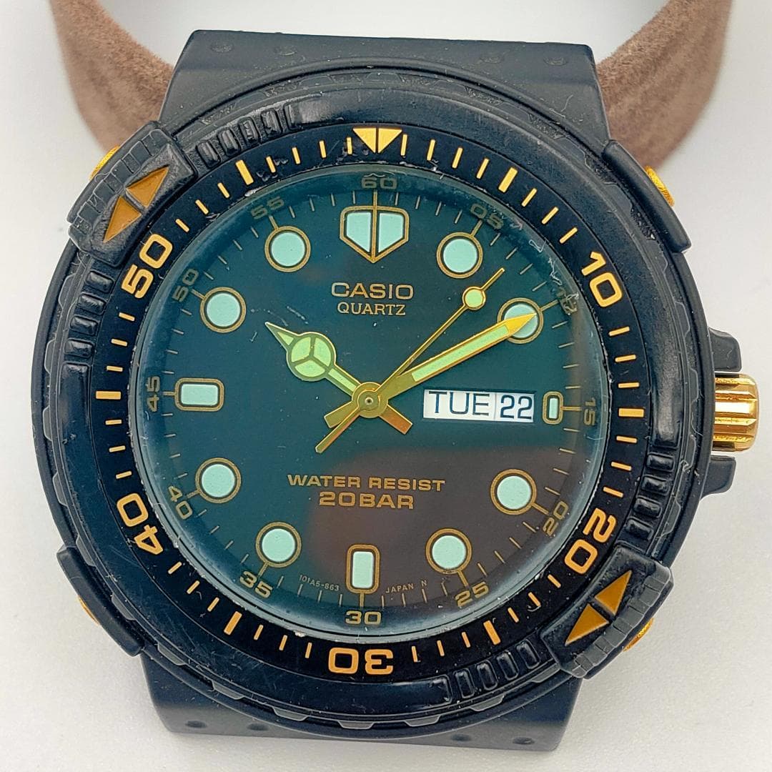 CASIO Casio MRG-201W Module 894 Quartz Diver Watch | Japan
