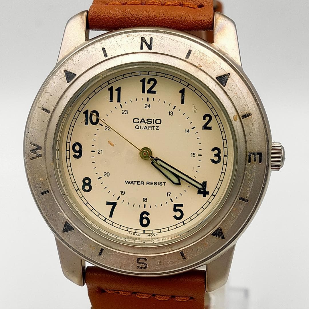 Casio MTP-1138 Module 705 Quartz Field Watch - CASIO