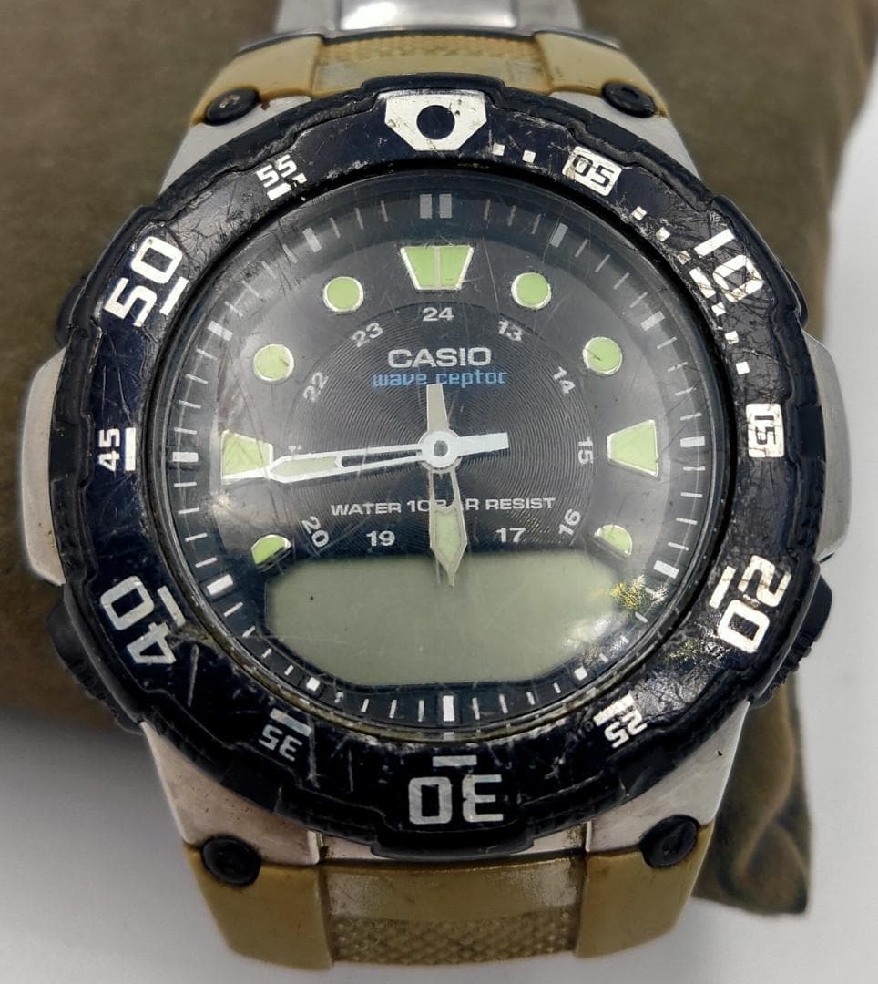 CASIO Casio Wave Ceptor WVA-107HJ Module 4771 Ana-Digi Watch