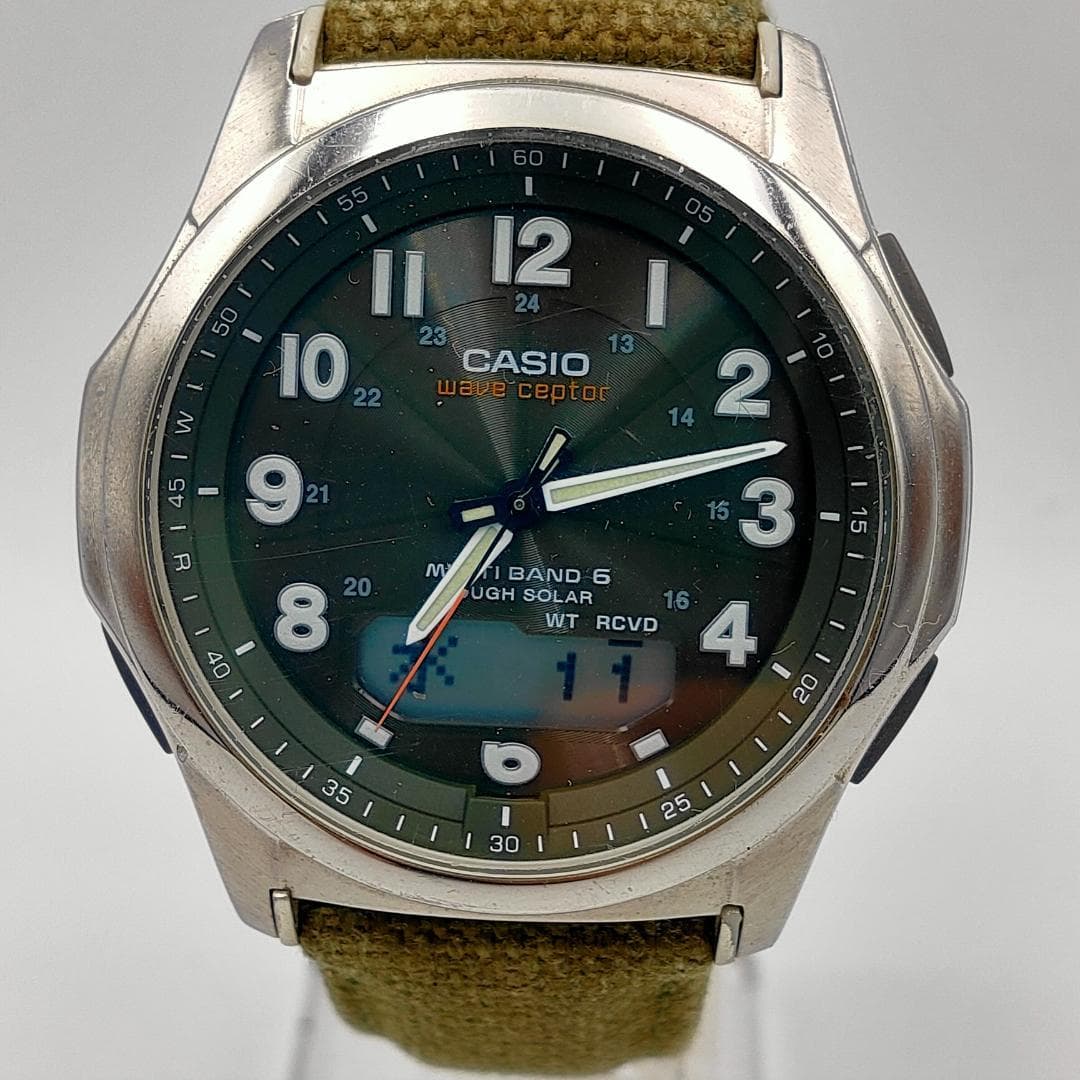 CASIO Casio Wave Ceptor WVA-M640 Module 5161 Tough Solar Ana-Digi Watch