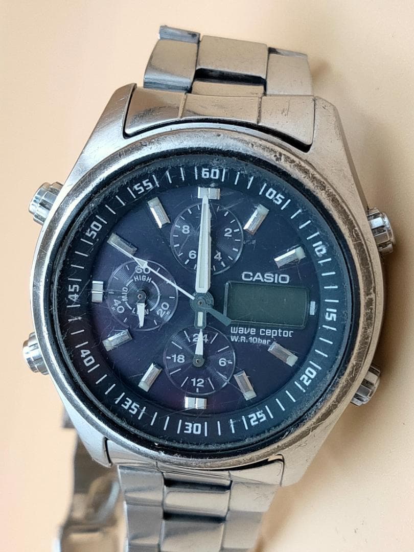 CASIO Wave Ceptor WVQ-500 Mod.3731 Quartz Battery Watch | Japan - CASIO