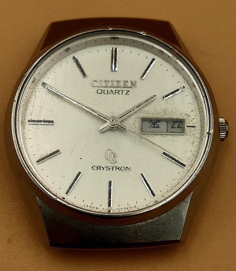 Citizen Citizen CRYSTRON 4-710037K Quartz Battery Watch | Japan