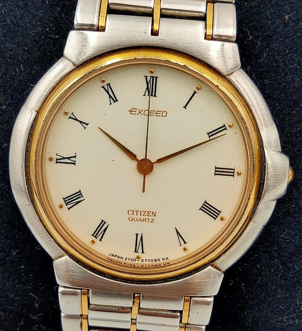 Citizen Citizen EXCEED 2730-274032 Y Two-Tone Quartz Dress Watch | Japan