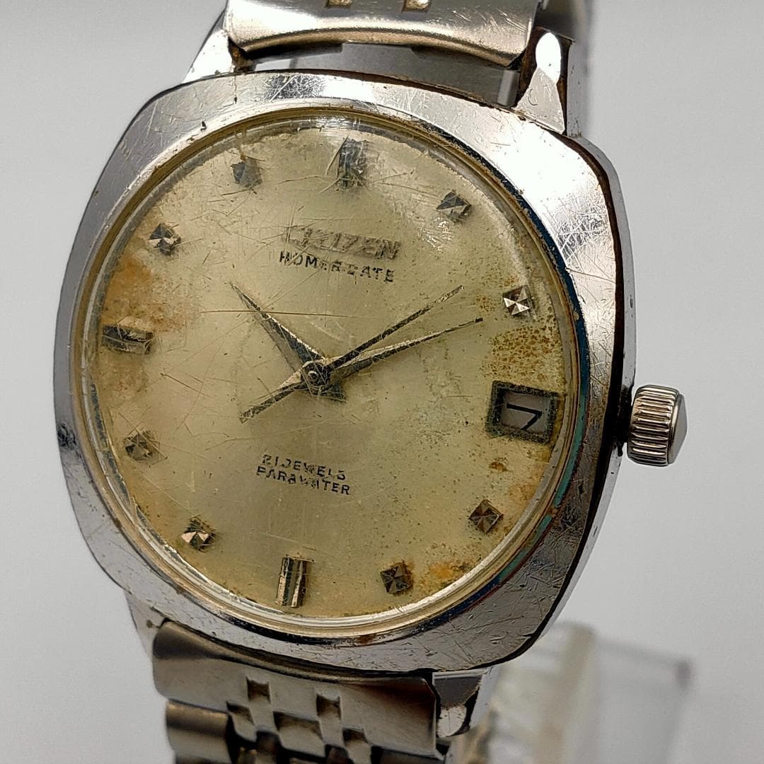 Citizen Citizen Homer Date HODQ51202-C Manual Wind Vintage Watch | Japan