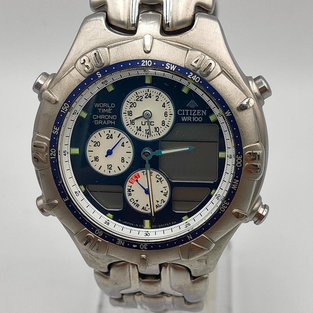 Citizen Citizen Promaster C300-Q02560 Ana-Digi Chronograph Watch | Japan