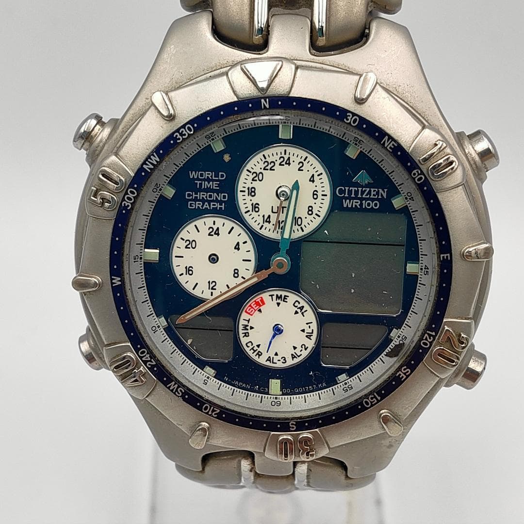 Citizen Promaster C300-001440 Ana-Digi Chronograph Watch | Japan - Citizen Promaster