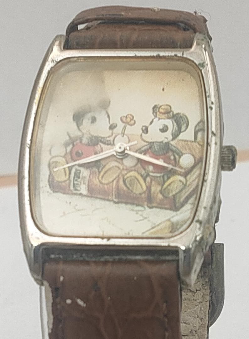 Disney SEGA 2003 Mickey Minnie Mouse Character Quartz Watch - Disney