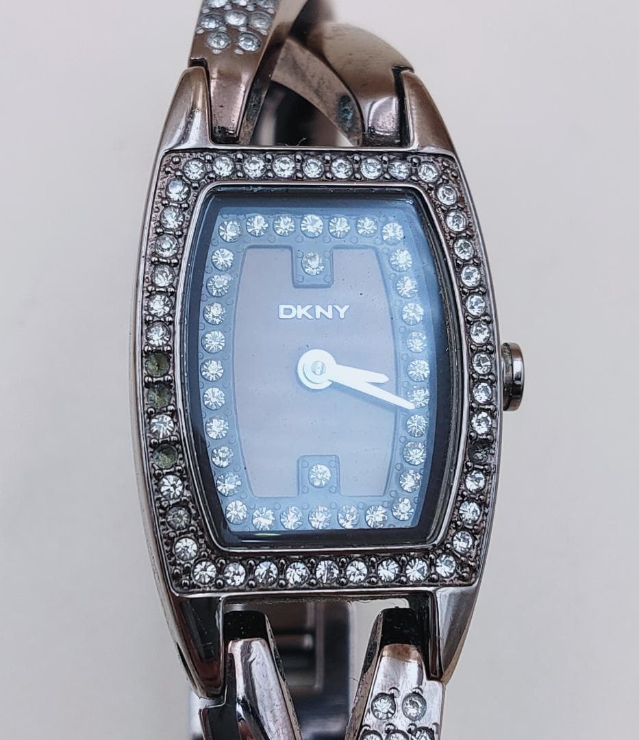 Vintage DKNY NY-4287 Women's Crystal Dress Watch - As-Is Junk - DKNY