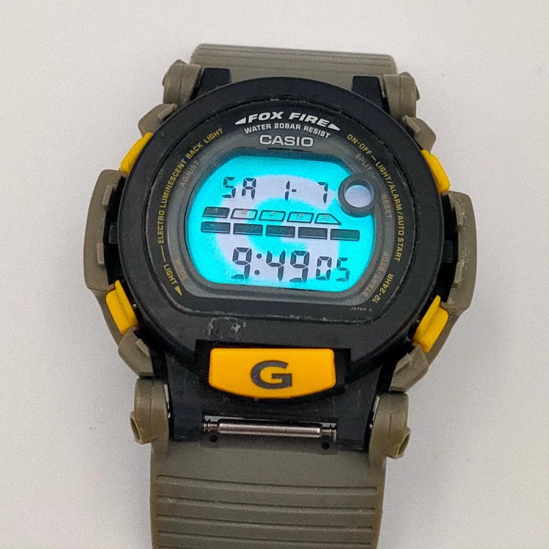 Casio G-Shock FOX FIRE DW-002 Module 1299 Digital Watch | Japan - G-Shock