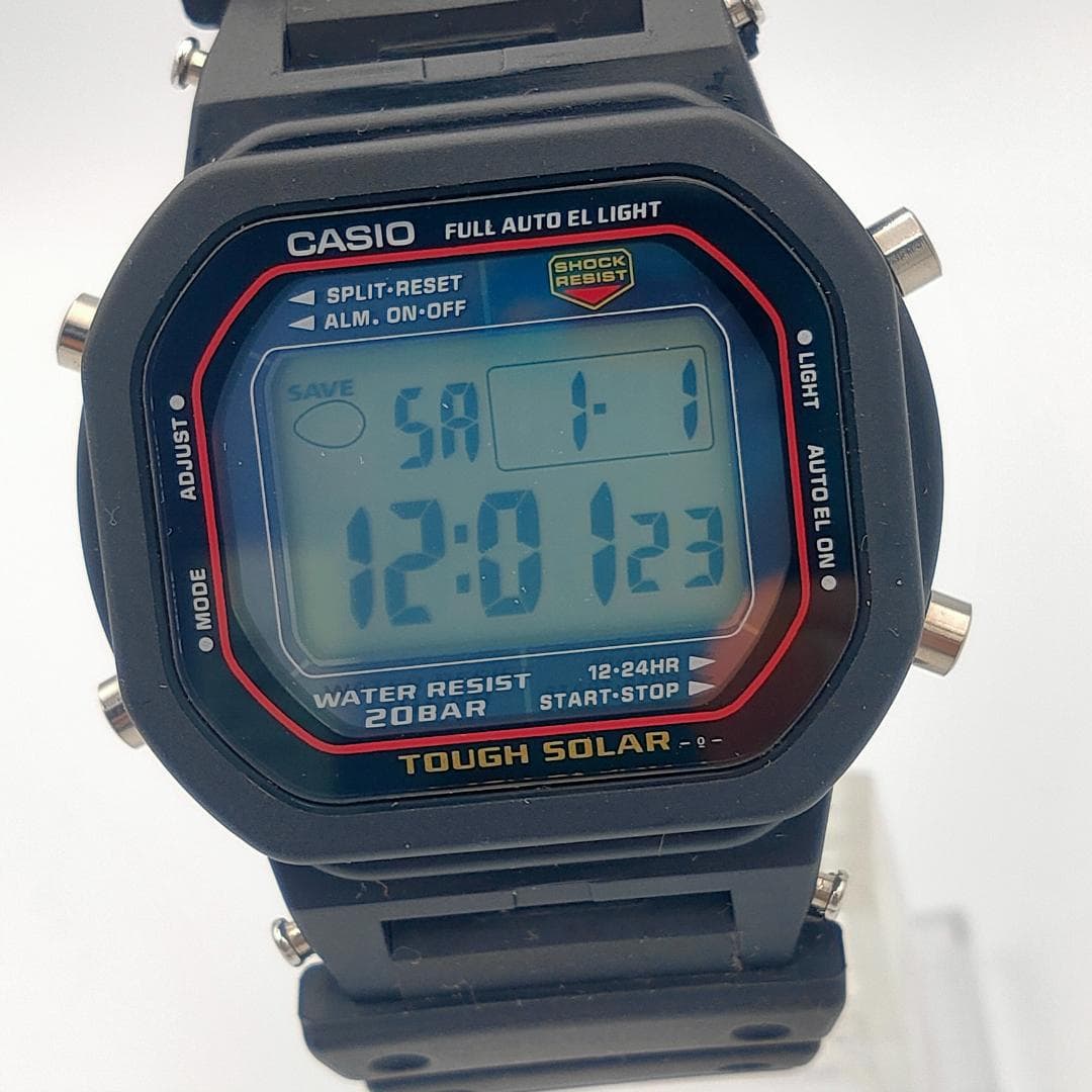 G-Shock Vintage CASIO G-SHOCK Tough Solar Wristwatch – As-Is/Junk