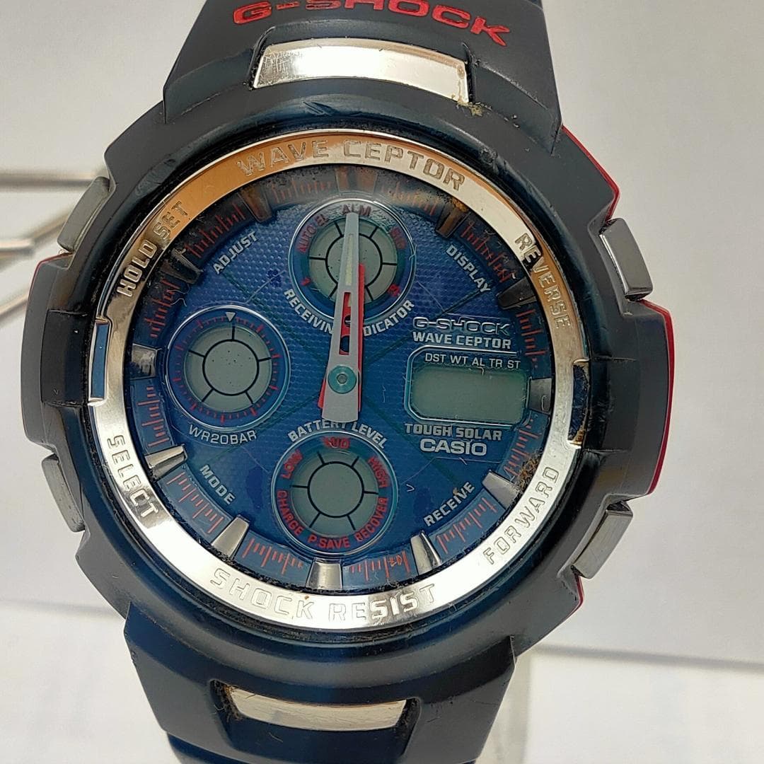 G-Shock Casio G-Shock Wave Ceptor GW-1100J Tough Solar Men's Watch – Junk For Parts/Repair