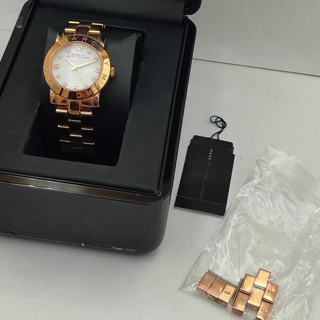 Marc by Marc Jacobs MBM3078 Rose Gold-Tone Ladies Watch | Japan - Marc by Marc Jacobs