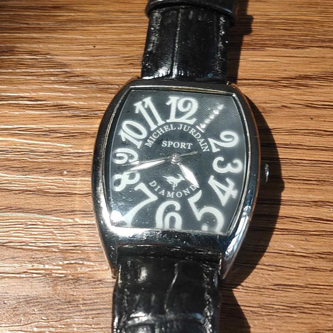 michel Jurdain SPORTS DIAMOND Tonneau Quartz Watch - michel Jurdain