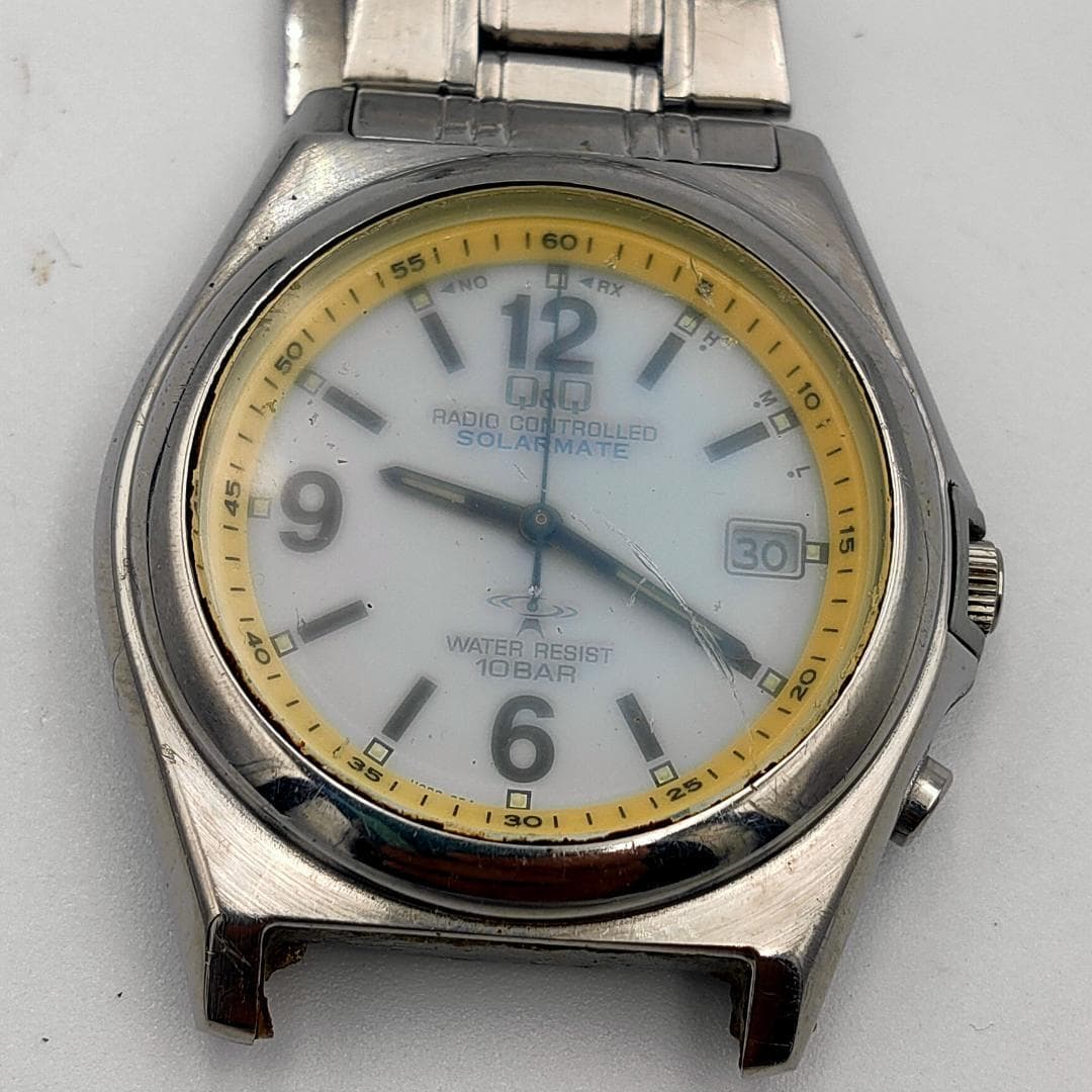 Q&Q by Citizen Solar Mate Radio Controlled Solar Quartz Watch - Q&Q BY CITIZEN
