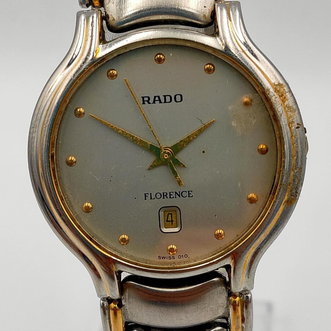 RADO RADO Florence 129.3644.4 Two-Tone Date Quartz Watch | Swiss Made