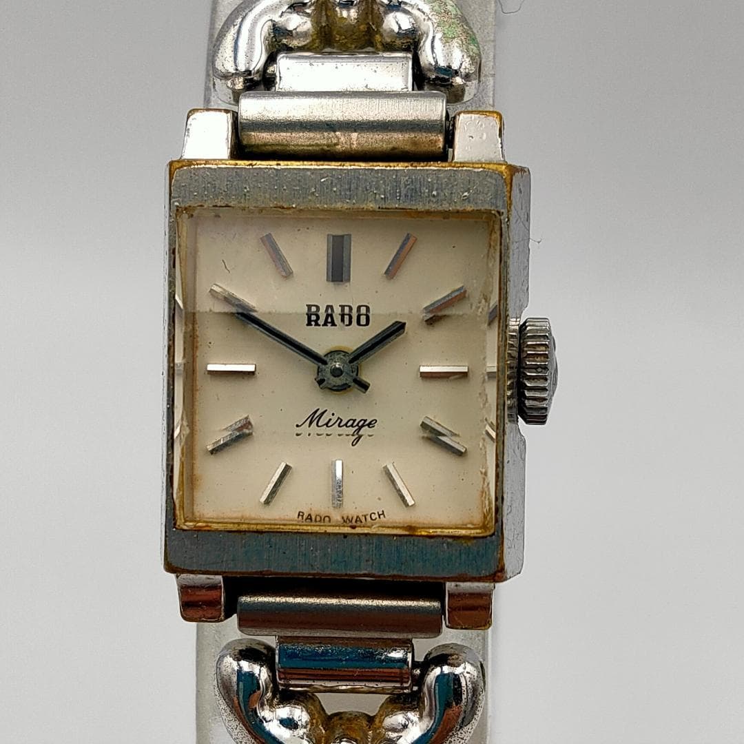 Rado Mirage Vintage Ladies Square Mechanical Watch | Swiss Made - RADO