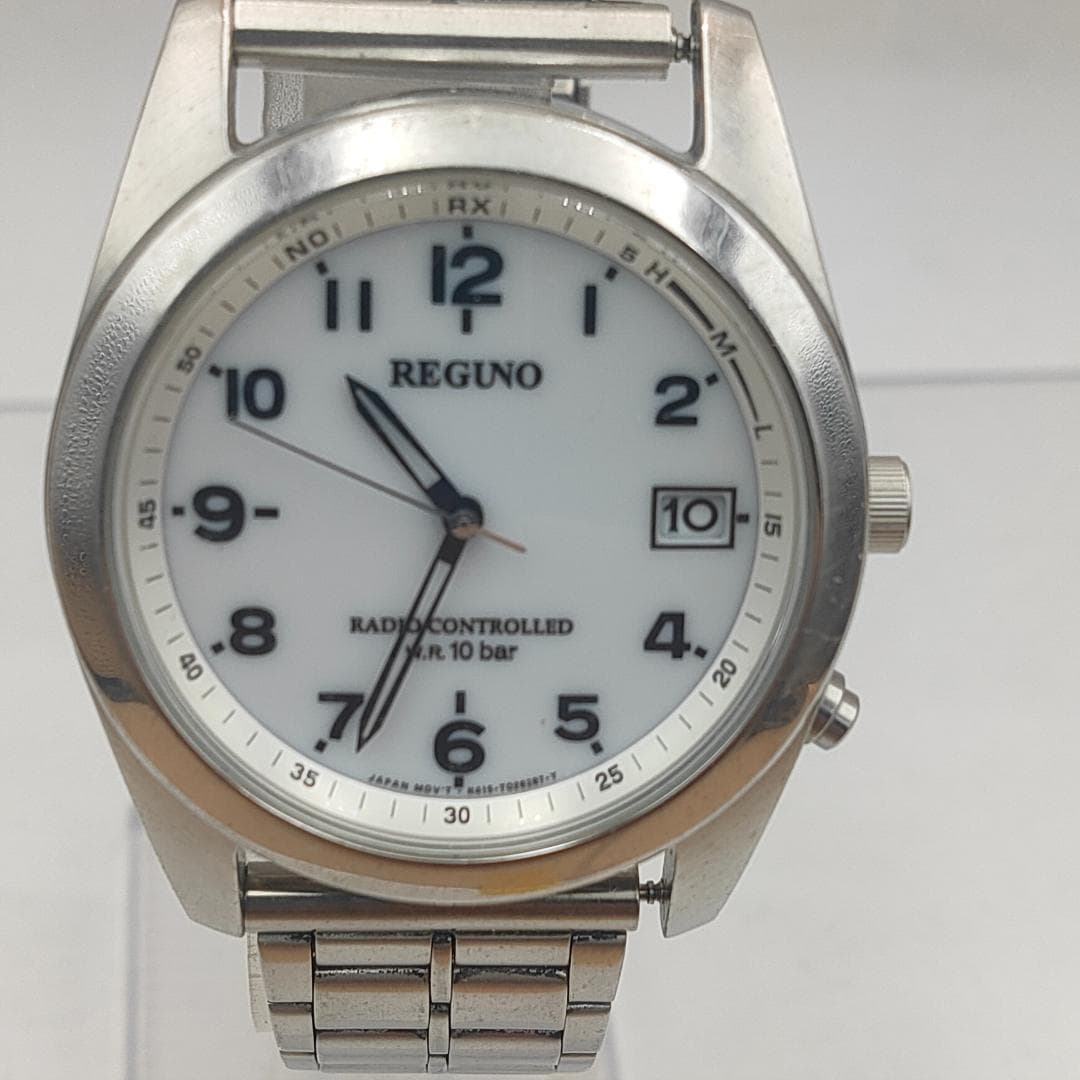 REGUNO H415-T017274 Solar Radio-Controlled Analog Watch - REGUNO