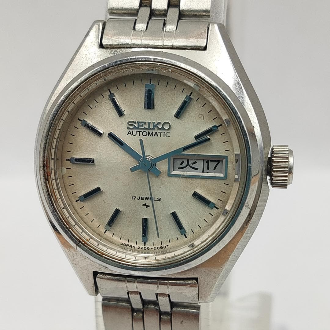 SEIKO Seiko 2206-0480 Cal.2206 Automatic Day-Date Ladies Watch | Japan