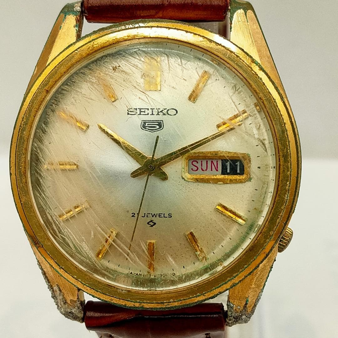 Seiko 5 21 Jewels Day-Date Automatic Watch | Japan - SEIKO 5
