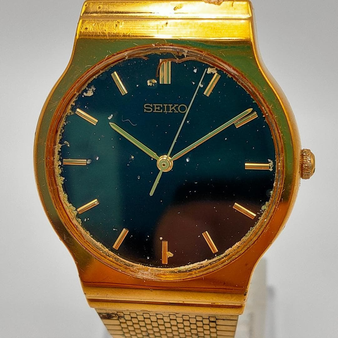 SEIKO Seiko 7N01-6H10 Gold-Tone Quartz Dead battery Watch | Japan