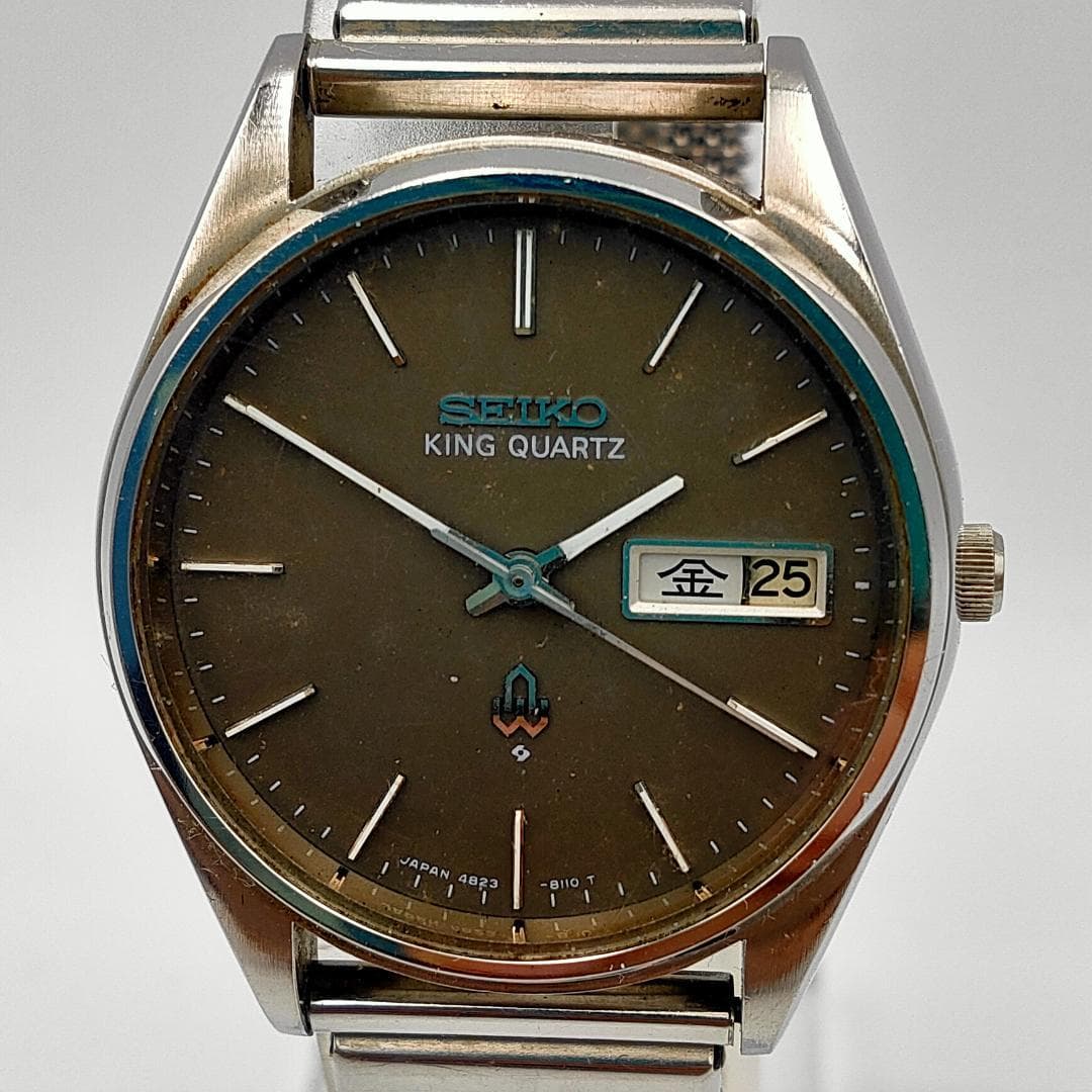 SEIKO Seiko King Quartz 4823-8110 Cal.4823 Day-Date Vintage Watch | Japan
