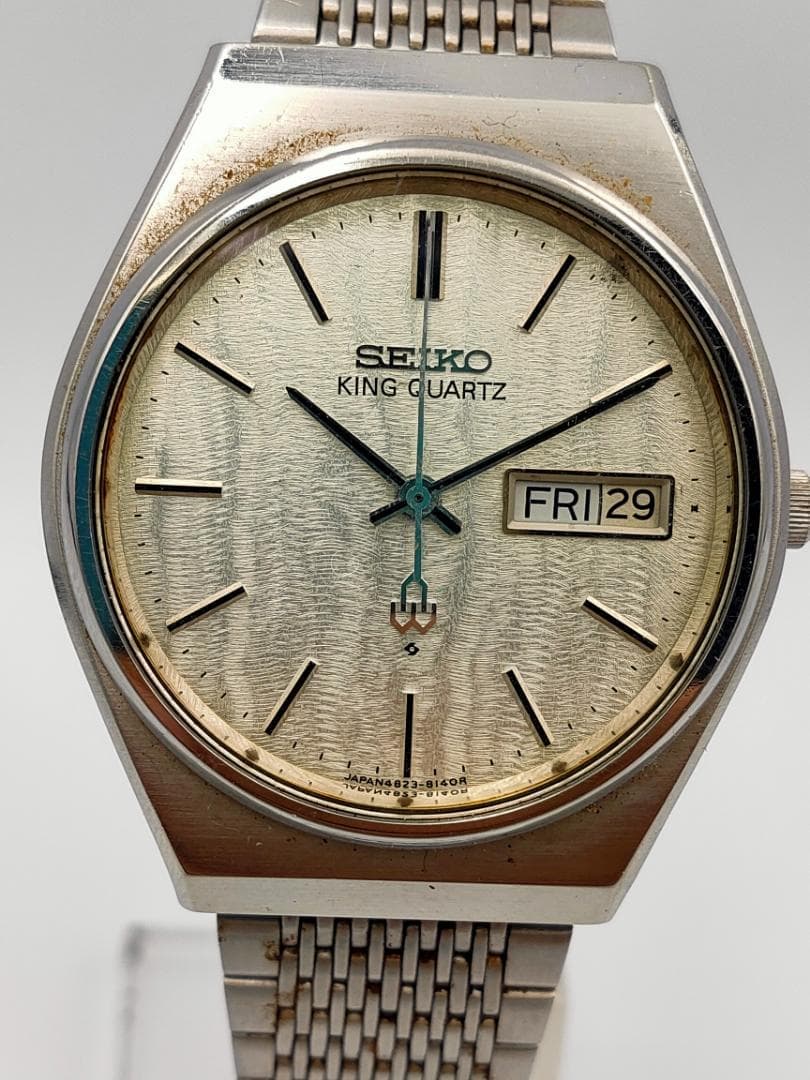 SEIKO Seiko King Quartz 4823-8130 Day-Date Dead battery Watch | Japan
