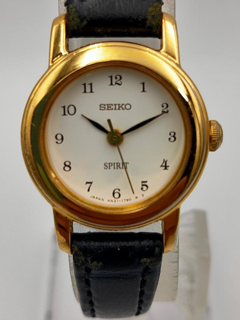 SEIKO Seiko Spirit 4N21-0890 Ladies Gold-Tone Quartz Watch | Japan