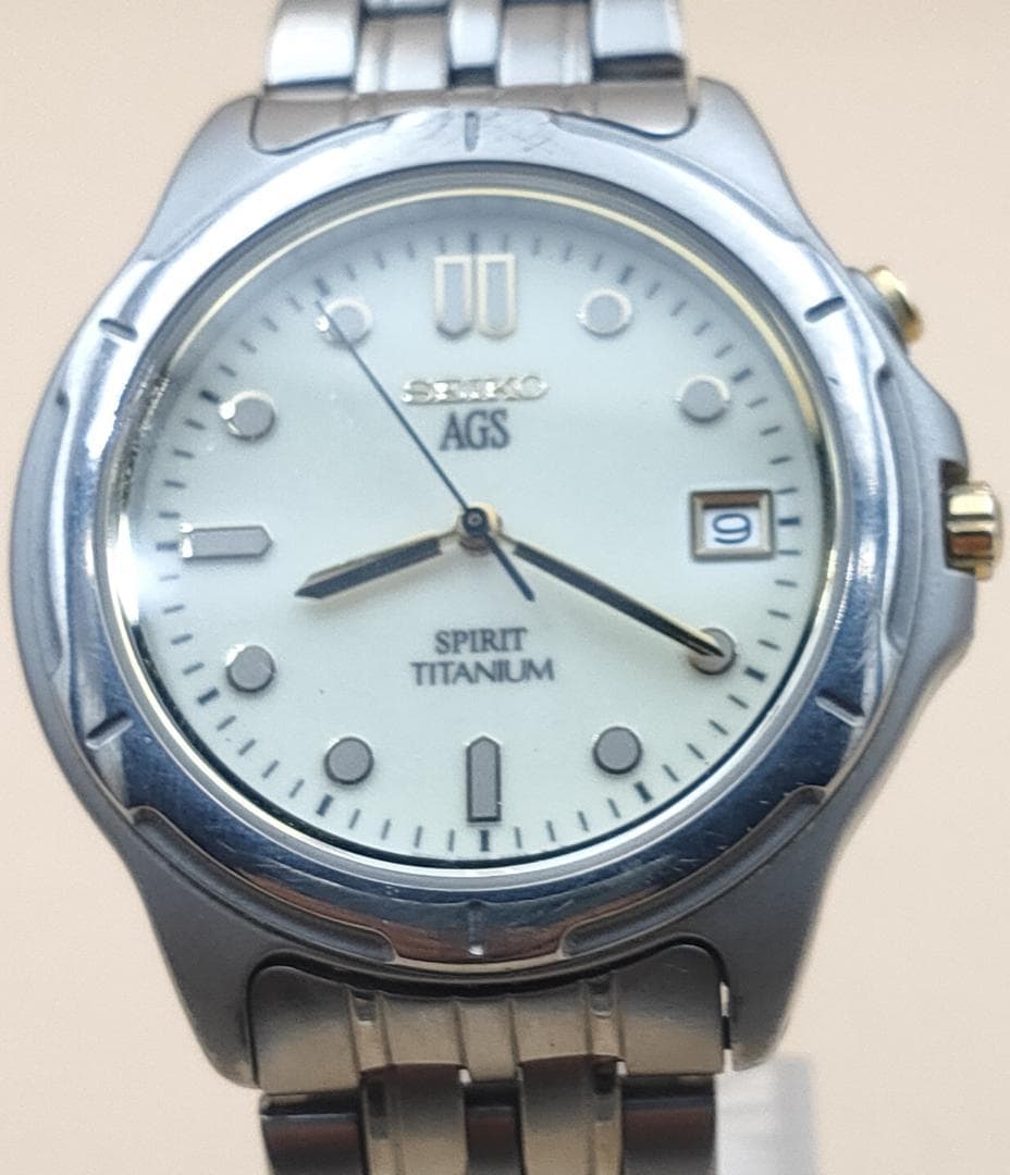 SEIKO SEIKO SPIRIT AGS 5M22-6B50 Automatic Watch | Japan