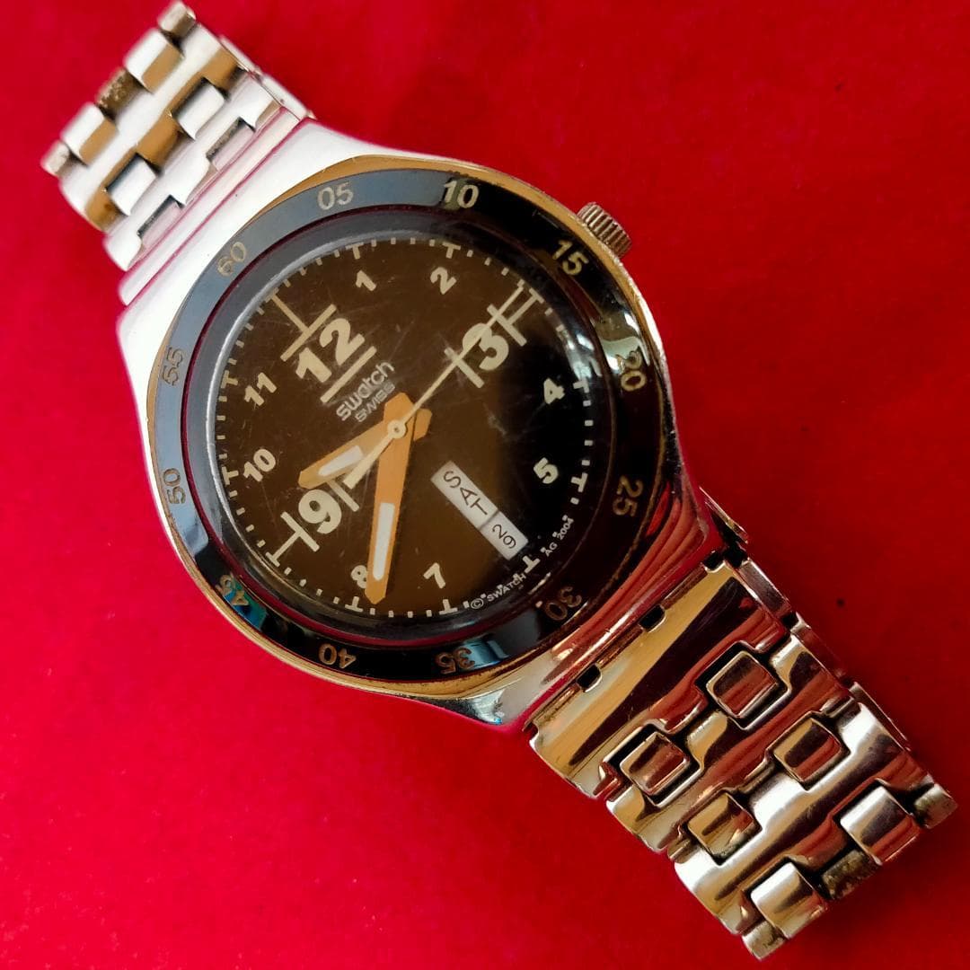 Swatch Irony Big Private Jet YGS734G Day-Date Quartz Watch | Swiss Mad - swatch
