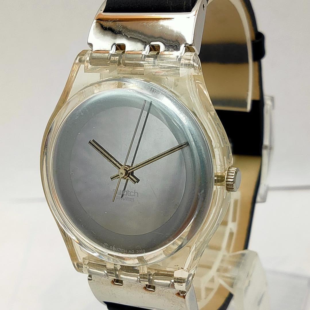 Vintage Swatch Clear Case Watch – Swiss Made – Battery Expire - Swatch