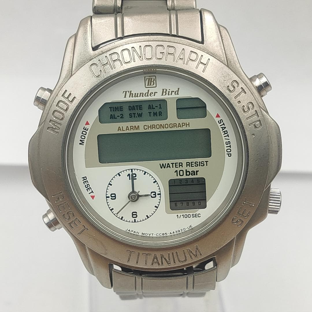 Citizen Citizen Thunder Bird CC05-A42586 HIF Titanium Ana-Digi Quartz Watch